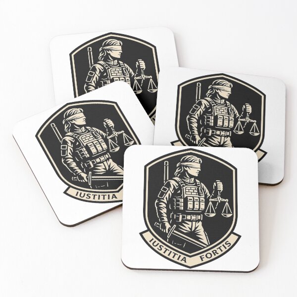 Item preview, Iustitia Fortis - Tactical Justice Emblem Jutitia designed and sold by janbo93.