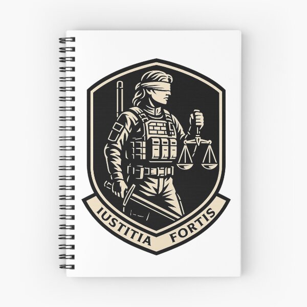 Item preview, Iustitia Fortis - Tactical Justice Emblem Jutitia designed and sold by janbo93.