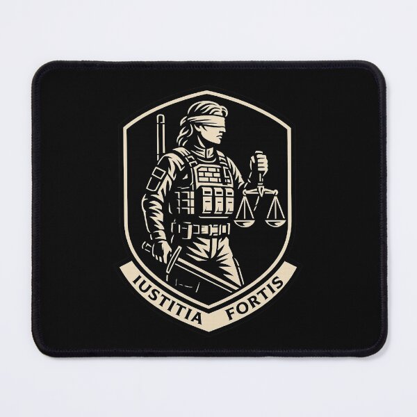 Item preview, Iustitia Fortis - Tactical Justice Emblem Jutitia designed and sold by janbo93.