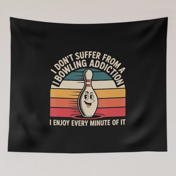 Item preview, Bowling Enthusiast Enjoy Every Minute Humorous Quote designed and sold by MarianMartha.