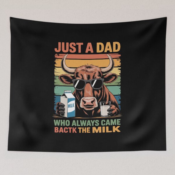 Item preview, just a dad who always came back with the milk designed and sold by Elenasriveras.
