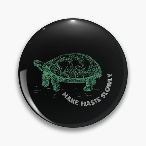 Item preview, Turtle Make Haste Slowly designed and sold by ArtStudiobyIta.