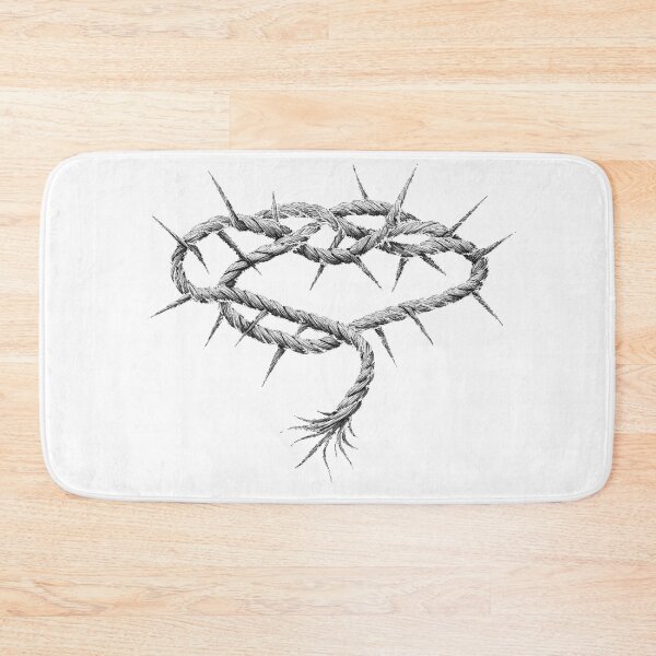 Item preview, Thorn Brain Dark Aesthetic T-Shirt – Gothic Rope & Spikes Art Tee designed and sold by KDesignCrafts.