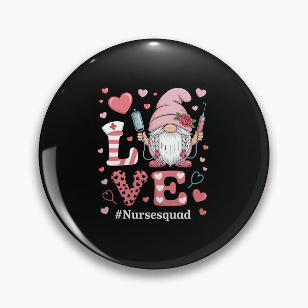 Item preview, Love Nurse Squad Cute Happy Valentine'S Day Gnome Lover designed and sold by Elenasriveras.