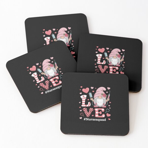 Item preview, Love Nurse Squad Cute Happy Valentine'S Day Gnome Lover designed and sold by Elenasriveras.