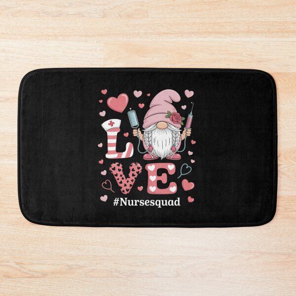 Item preview, Love Nurse Squad Cute Happy Valentine'S Day Gnome Lover designed and sold by Elenasriveras.