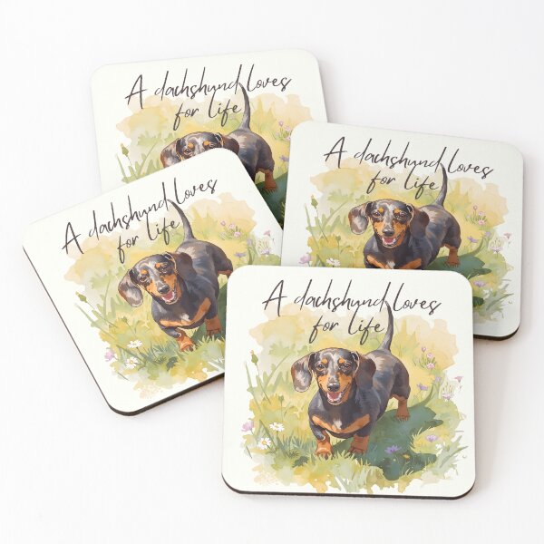 Item preview, Dachshund Black and Tan  designed and sold by MoonMonkeyNbear.