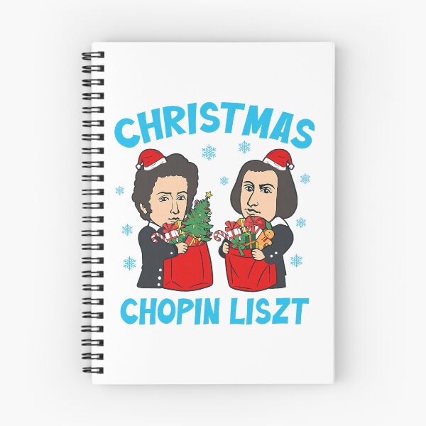 Item preview, Chopin Liszt Christmas Composer Holiday Musical Pair designed and sold by Han1986.