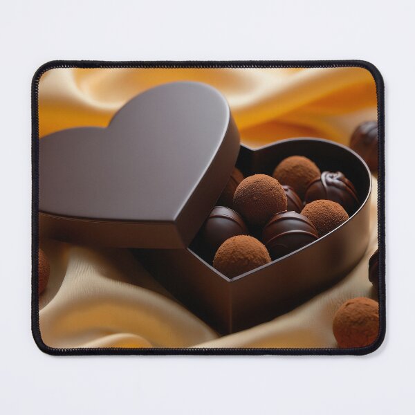 Item preview, heart-shaped dark chocolate box designed and sold by psychoshadow.