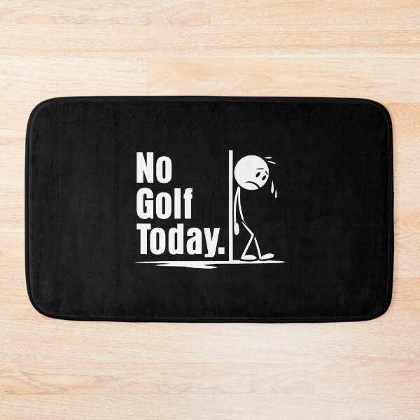 Item preview, No Golf Today Funny Golf Lover Men Women Angry Stickman Ball designed and sold by JacquelineEnri.