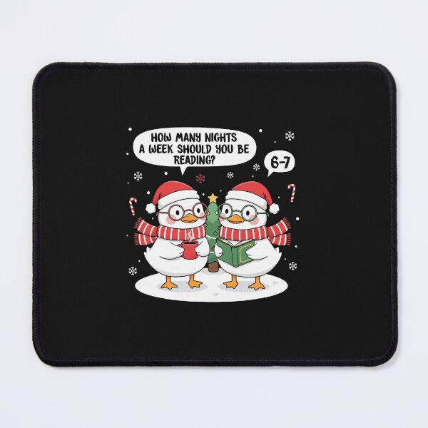 Item preview, Goose Reading Six Seven Funny Christmas Cute Teacher Scene designed and sold by Han1986.