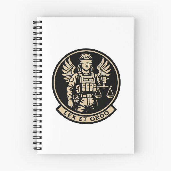 Item preview, Lex et Ordo – Tactical Justice Angel Emblem Justitia designed and sold by janbo93.