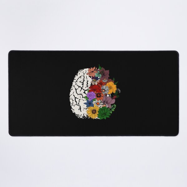 Item preview, Mental Health Matters Floral Brain designed and sold by jxnasihadaiya.