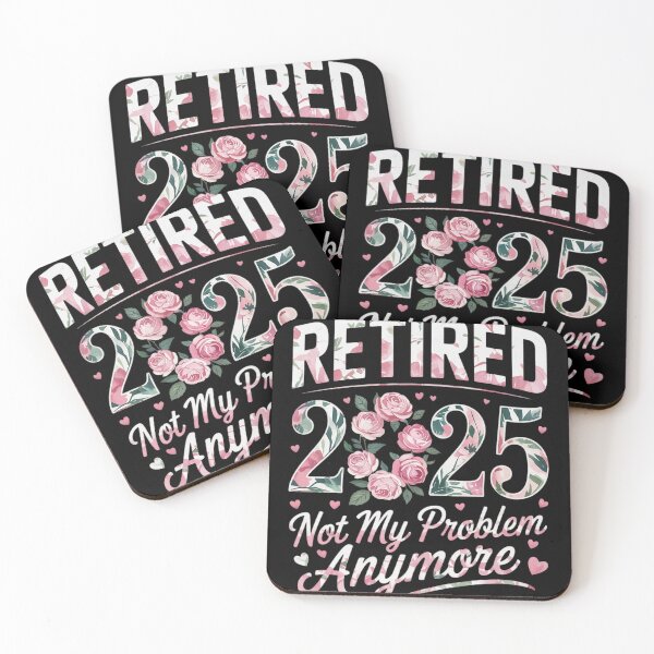 Item preview, Retirement 2025 Women Retired 2025 Not My Problem Anymore  designed and sold by NailMolisa.