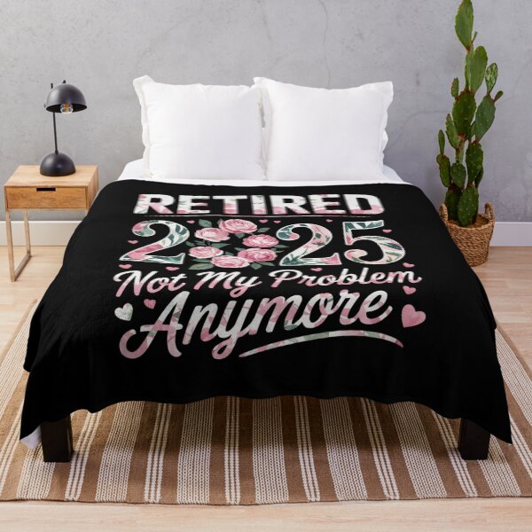 Item preview, Retirement 2025 Women Retired 2025 Not My Problem Anymore designed and sold by NailMolisa.