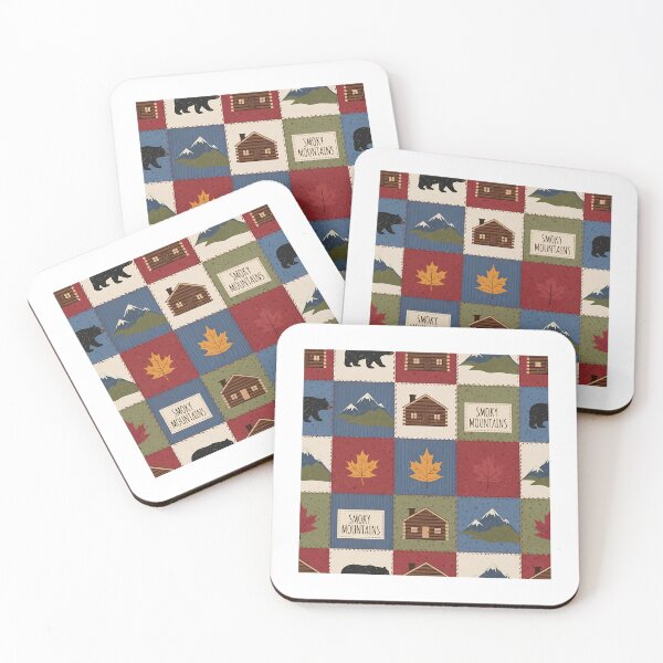 Item preview, Great Smoky Mountains Rustic Patchwork - Autumn Quilt Pattern designed and sold by Digital Dreams Arts.