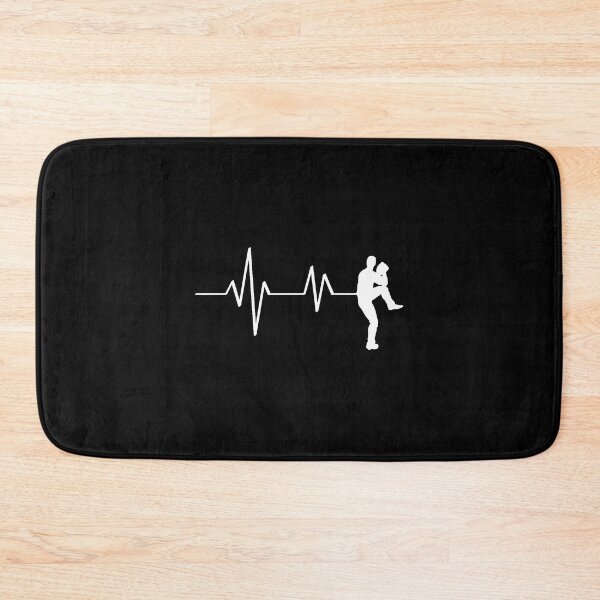 Item preview, Baseball Heartbeat Pitcher Position Simple Line Art designed and sold by GraceShelley.