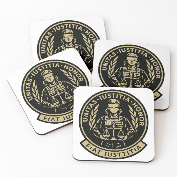Item preview, Unitas Iustitia Honor – Fiat Iustitia Tactical Emblem Justitia designed and sold by janbo93.