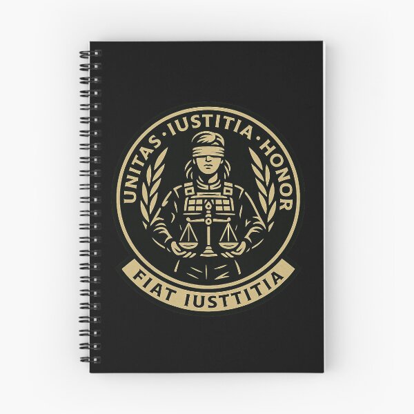 Item preview, Unitas Iustitia Honor – Fiat Iustitia Tactical Emblem Justitia designed and sold by janbo93.