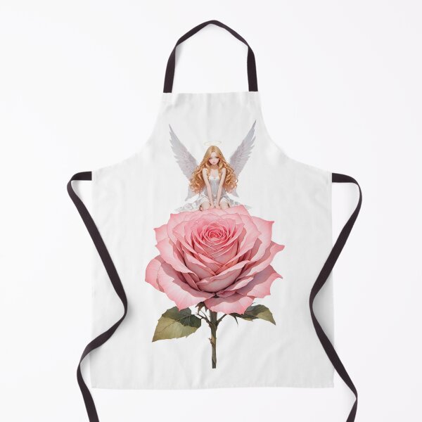 Item preview, Angel Rose Fairy, pink rose art designed and sold by Ping0686.