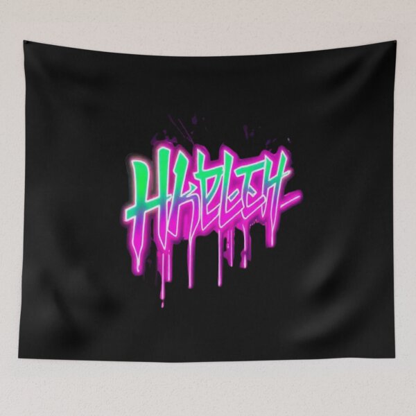 Item preview, “Neon Drip Graffiti Lettering – Pink & Green Glow Street Art Design” designed and sold by Trendworld00.