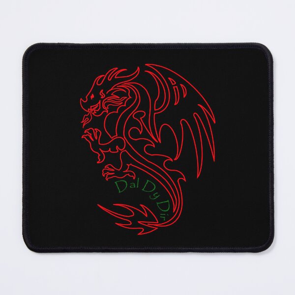 Item preview, DAL DY DIR DRAIG GOCH RED DRAGON SCARLET designed and sold by Marni Scofidio Desi9ns.