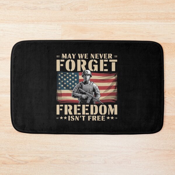 Item preview, May We Never Forget Freedom Isn'T Free Memorial Day designed and sold by Elenasriveras.