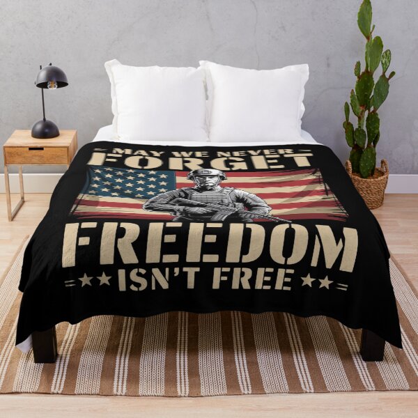 Item preview, May We Never Forget Freedom Isn'T Free Memorial Day designed and sold by Elenasriveras.