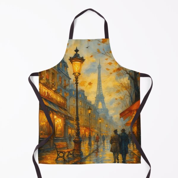 Item preview, Parisian Evening Glow – Watercolor Dreams designed and sold by ArtesioByZaber.