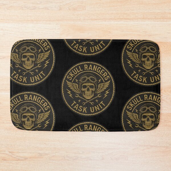 Item preview, Skull Rangers Task Unit pilot skull patch designed and sold by LaNadaYFundante.