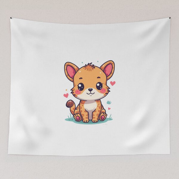 Item preview, Playful Kids Animal T-Shirt Design – Cute Colorful Vector Illustration on Transparent Background . designed and sold by printeGear.