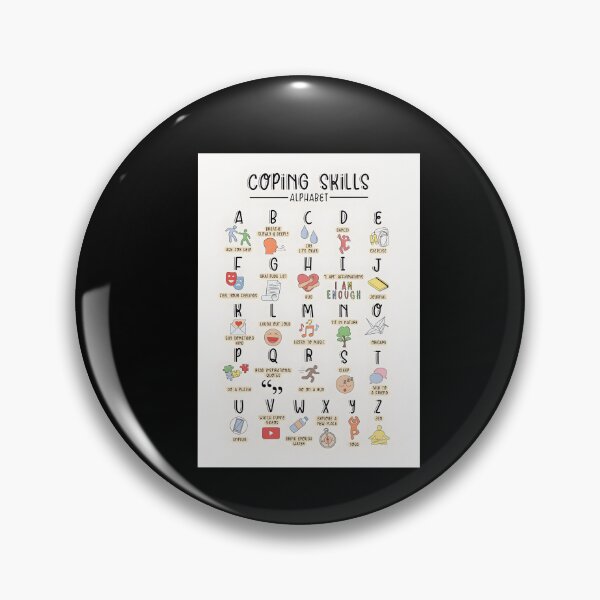 Item preview, Coping Skills Alphabet designed and sold by jxnasihadaiya.