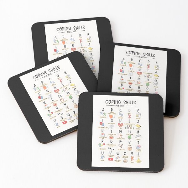 Item preview, Coping Skills Alphabet designed and sold by jxnasihadaiya.