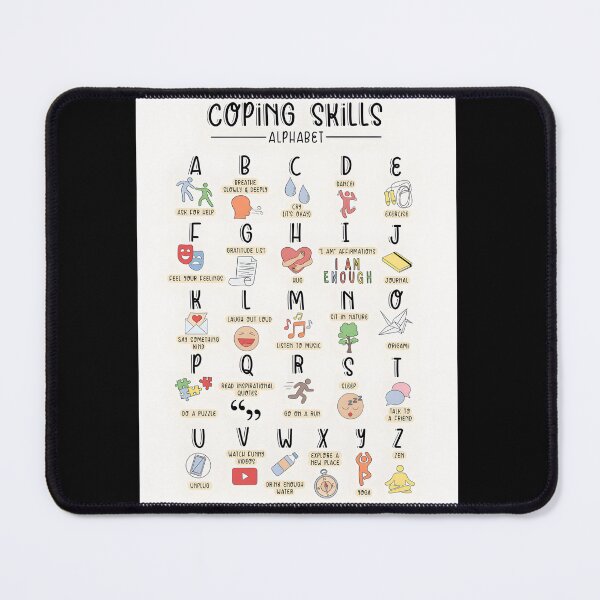 Item preview, Coping Skills Alphabet designed and sold by jxnasihadaiya.