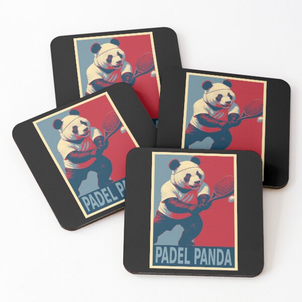 Item preview, Padel Panda Funny HOPE designed and sold by TrueArtsStore.