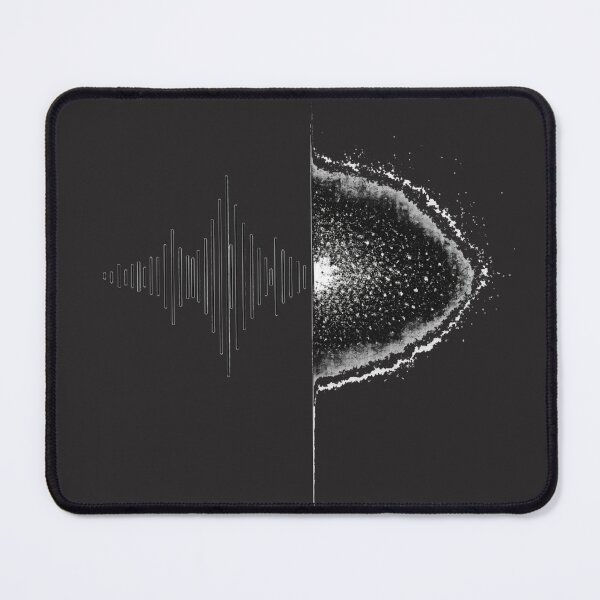 Item preview, Sound to Stardust Waveform Tee – Minimal Cosmic Abstract Art Shirt designed and sold by KDesignCrafts.