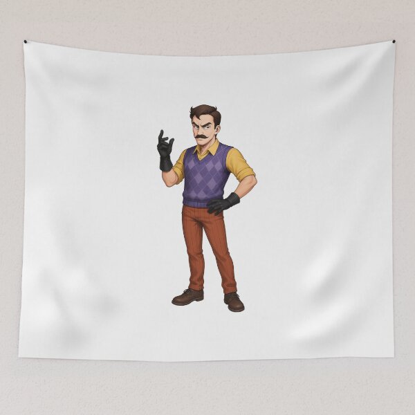 Item preview, theodore peterson hello neighbor designed and sold by FeelTheDrawing.