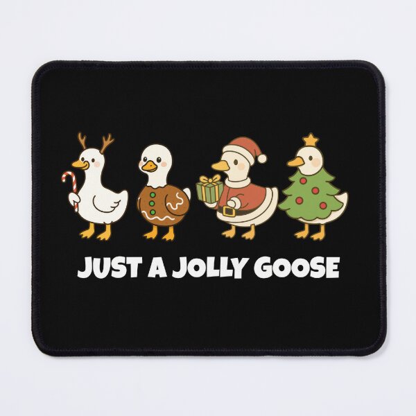 Item preview, Jolly Christmas Goose Squad – Cute Festive Cartoon Birds Design designed and sold by Maryna_Reine.