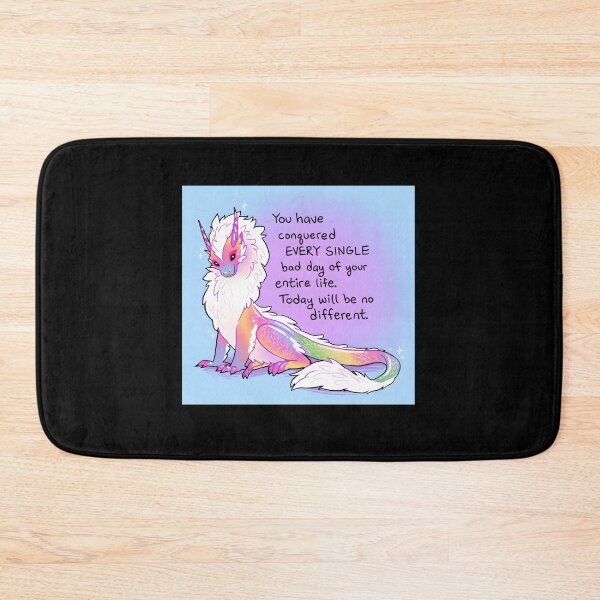 Item preview, You Have Conquered Every Single Bad Day Fluffy Rainbow designed and sold by jxnasihadaiya.