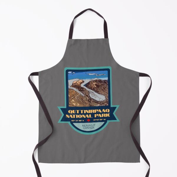 Item preview, Quttinirpaaq National Park Vintage Retro Sticker – Canada National Park Badge Design designed and sold by RouseDesigns.