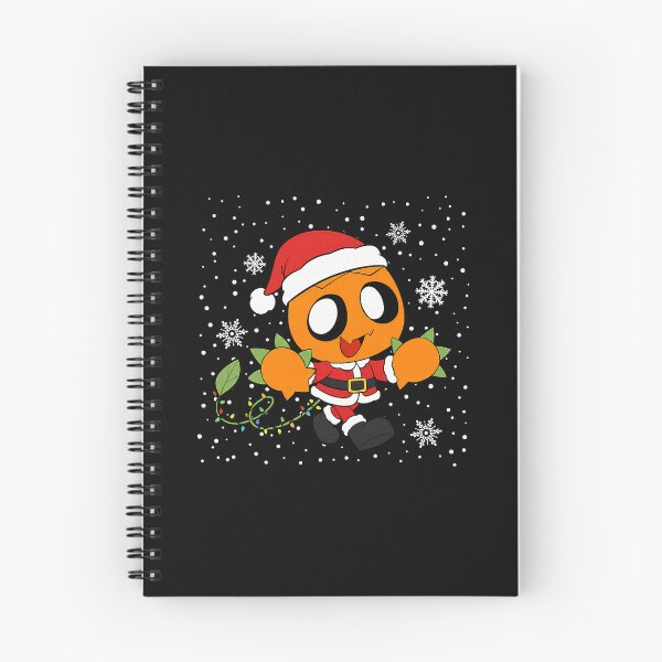 Item preview, Christmas Orange Character Dandy Cute Bright Holiday Scene designed and sold by khdmalakarak.