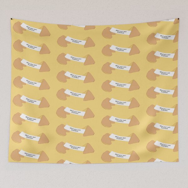 Item preview, mind your own business fortune designed and sold by neanderjane.