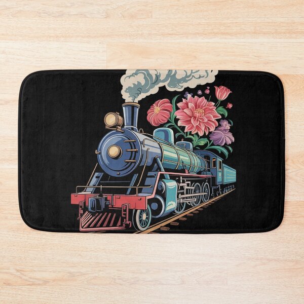 Item preview, Steam Train With Flowers Surrounding  designed and sold by NailMolisa.