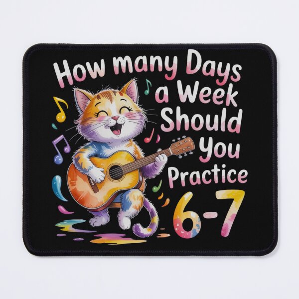 Item preview, How Many Days A Week Should You Practice 6-7 Music Teacher designed and sold by ImagiSpark Press.
