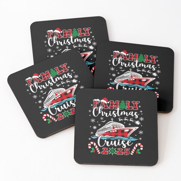 Item preview, Family Christmas Cruise Twenty Twenty Five Festive Holiday Scene designed and sold by khdmalakarak.