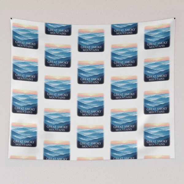 Item preview, Great Smoky Mountains - Blue Hued Mist & Rolling Ridges designed and sold by Digital Dreams Arts.
