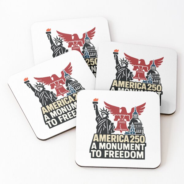 Item preview, America 250 – A Monument to Freedom | Patriotic Liberty Bell & Landmark Design designed and sold by PrintMastery.
