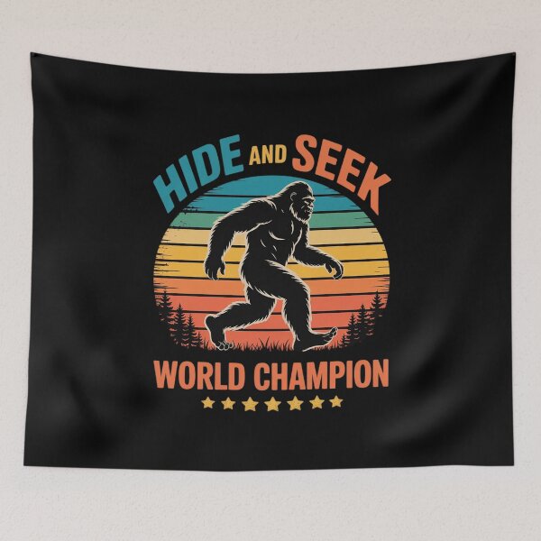 Item preview, Hide and seek world champion bigfoot is real  designed and sold by CombatTask.