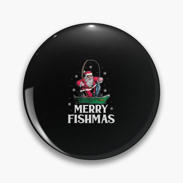 Item preview, Merry Fishmas Funny Christmas Fishing Lover Fisher Xmas designed and sold by CharlotteSandra.
