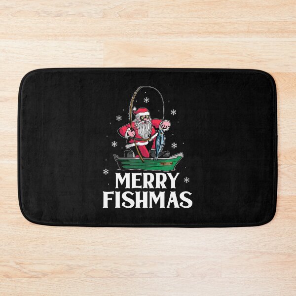 Item preview, Merry Fishmas Funny Christmas Fishing Lover Fisher Xmas designed and sold by CharlotteSandra.
